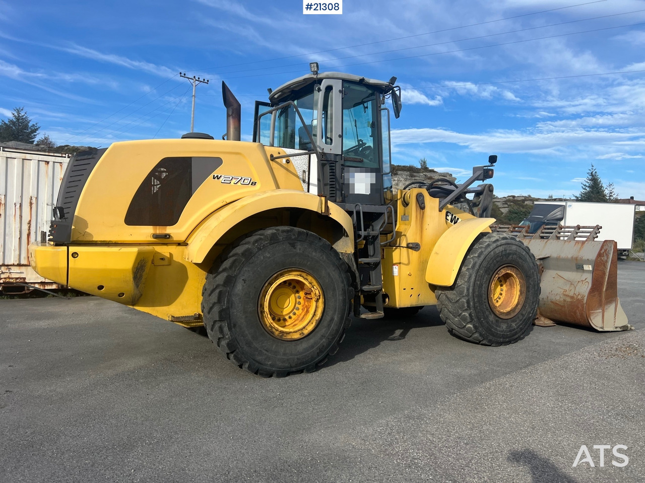 New Holland w270B - اللودر بعجل: صور 4 New Holland w270B - اللودر بعجل: صور 4