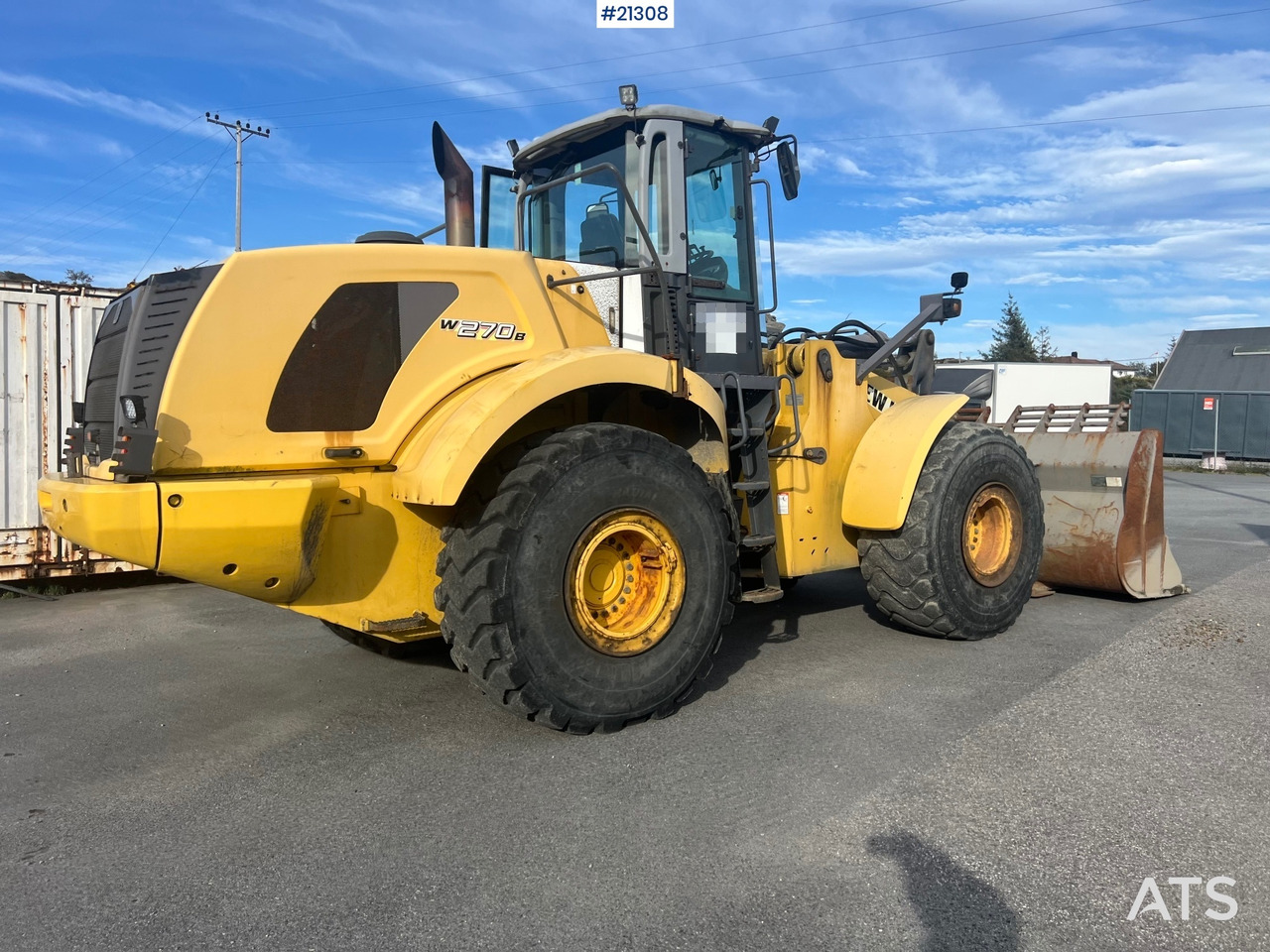 New Holland w270B - اللودر بعجل: صور 5 New Holland w270B - اللودر بعجل: صور 5