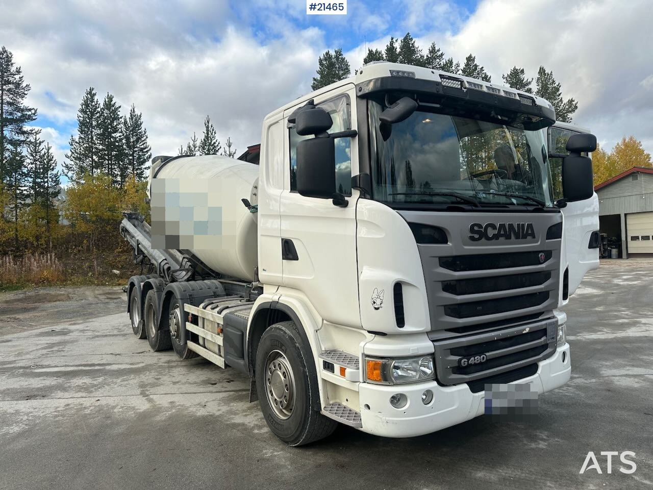 Scania G480 - شاحنة خلاطة خرسانة: صور 2 Scania G480 - شاحنة خلاطة خرسانة: صور 2