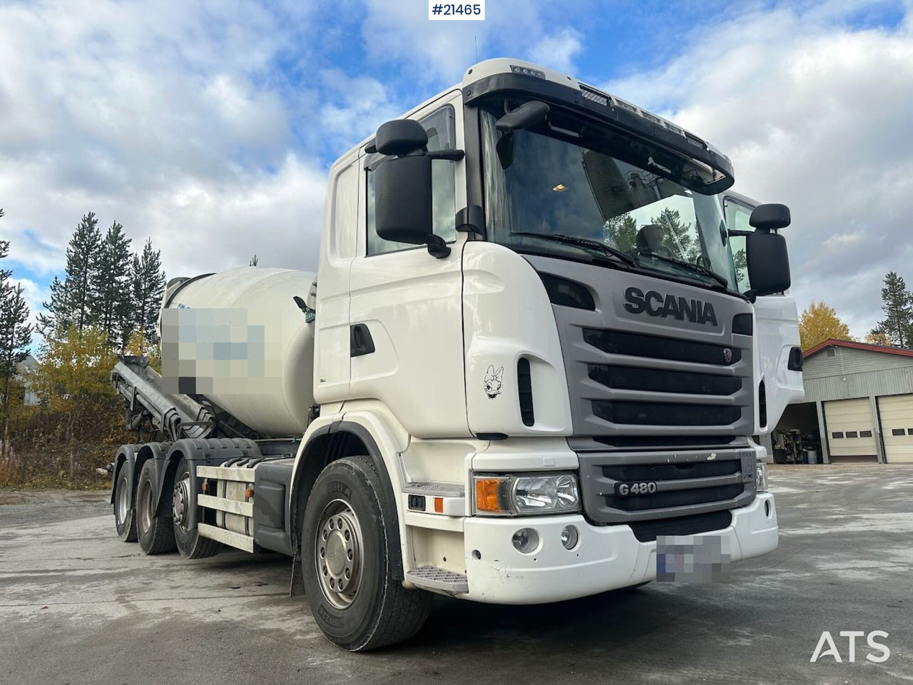 Scania G480 - شاحنة خلاطة خرسانة: صور 1 Scania G480 - شاحنة خلاطة خرسانة: صور 1