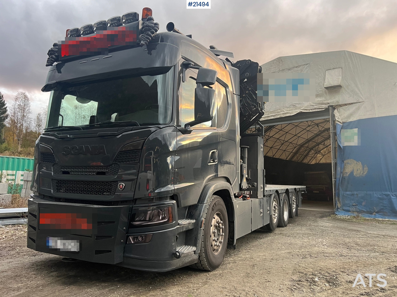 Scania G560 - شاحنة كرين: صور 1 Scania G560 - شاحنة كرين: صور 1