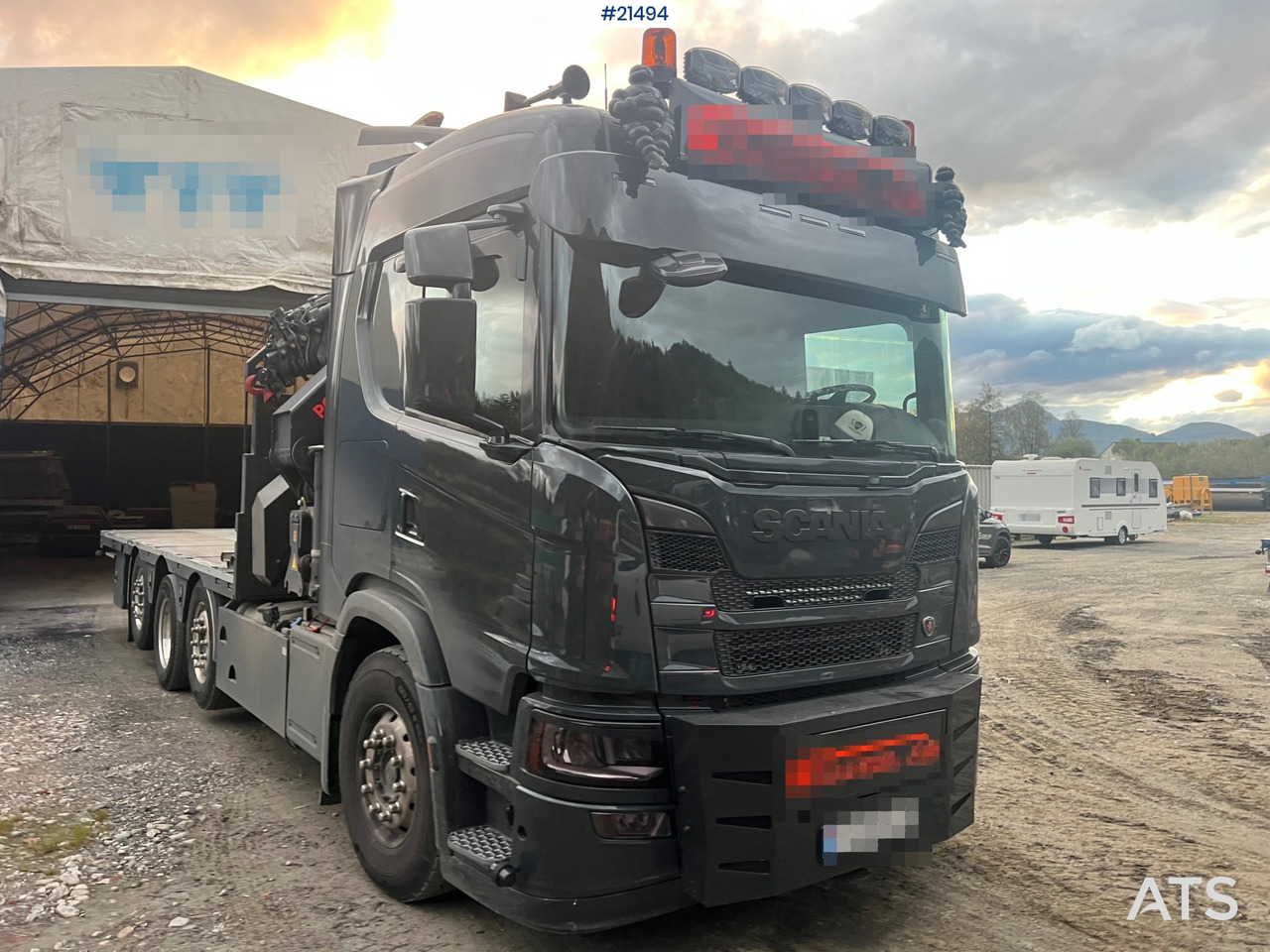 Scania G560 - شاحنة كرين: صور 4 Scania G560 - شاحنة كرين: صور 4