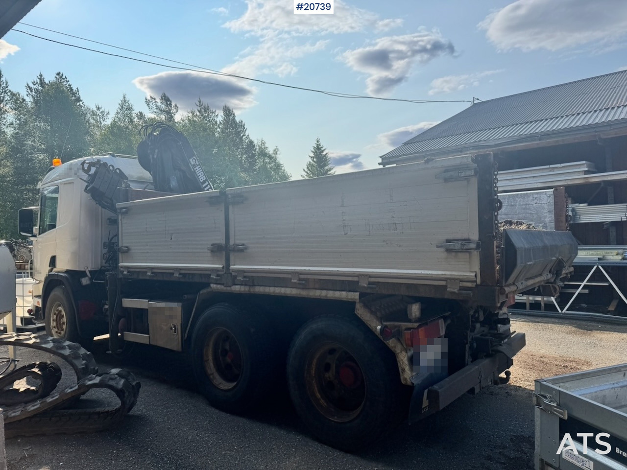 Scania P124 - شاحنات مسطحة, شاحنة كرين: صور 5 Scania P124 - شاحنات مسطحة, شاحنة كرين: صور 5
