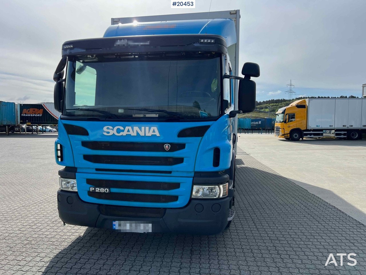Scania P280 - بصندوق مغلق شاحنة: صور 5 Scania P280 - بصندوق مغلق شاحنة: صور 5
