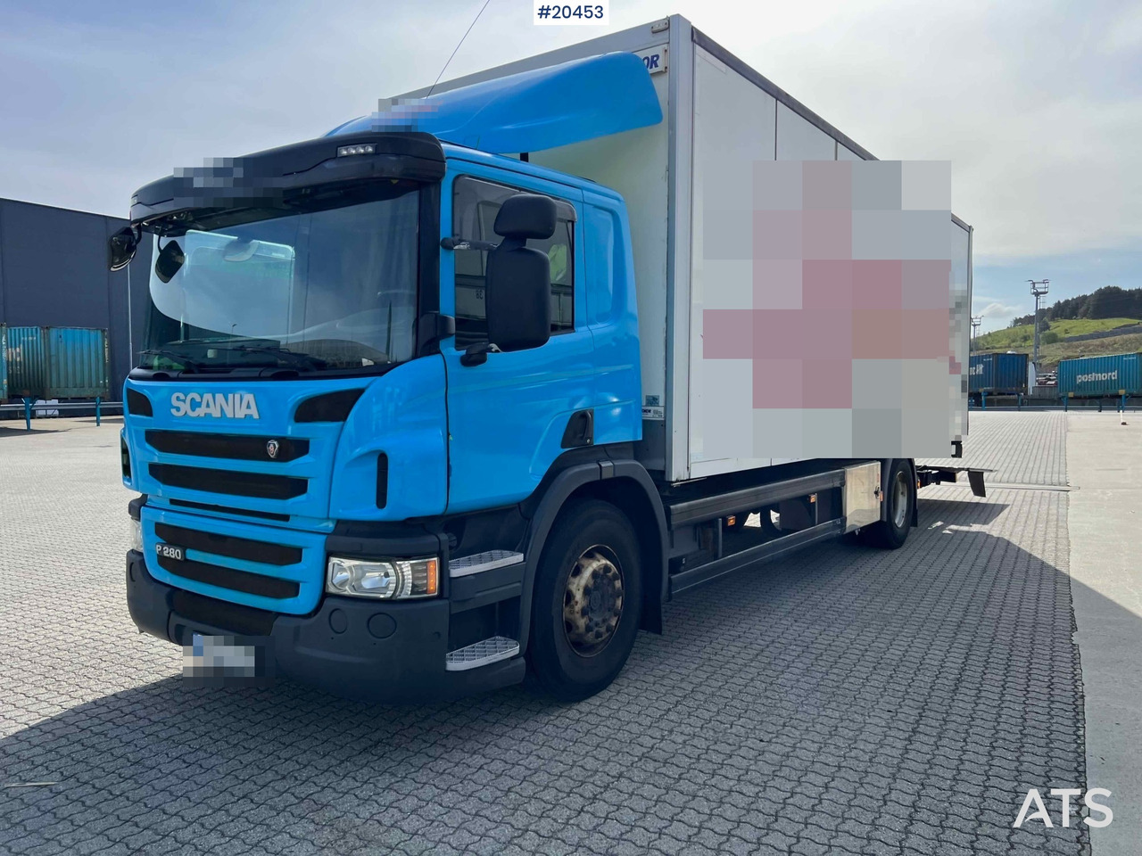 Scania P280 - بصندوق مغلق شاحنة: صور 2 Scania P280 - بصندوق مغلق شاحنة: صور 2