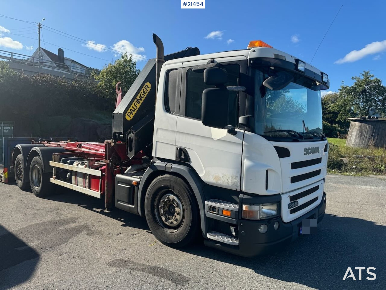 Scania P340 Krok/kranbil 23 t/m Palfinger kran - شاحنة كرين: صور 2 Scania P340 Krok/kranbil 23 t/m Palfinger kran - شاحنة كرين: صور 2