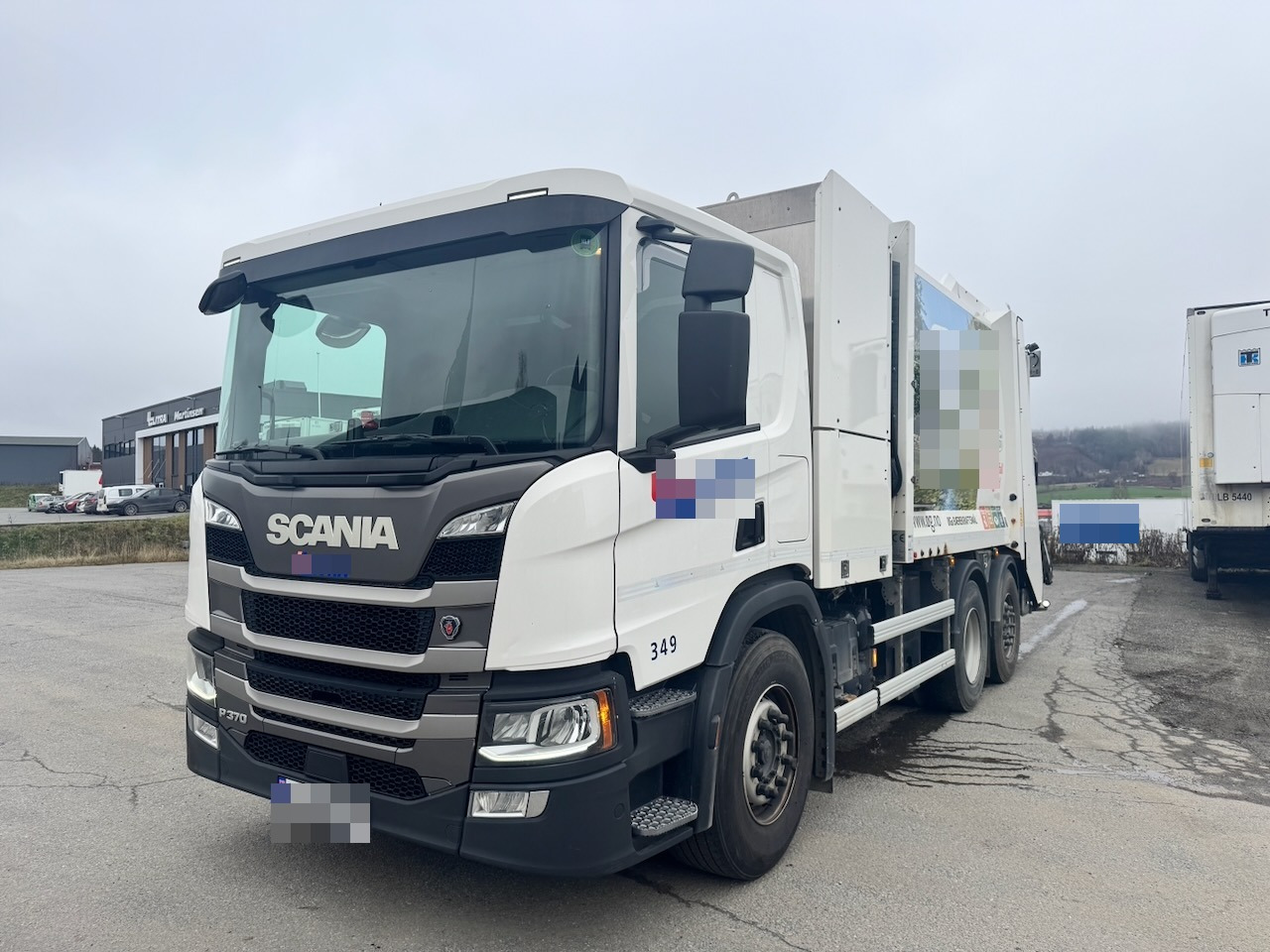 Scania P370 - شاحنة القمامة: صور 1 Scania P370 - شاحنة القمامة: صور 1