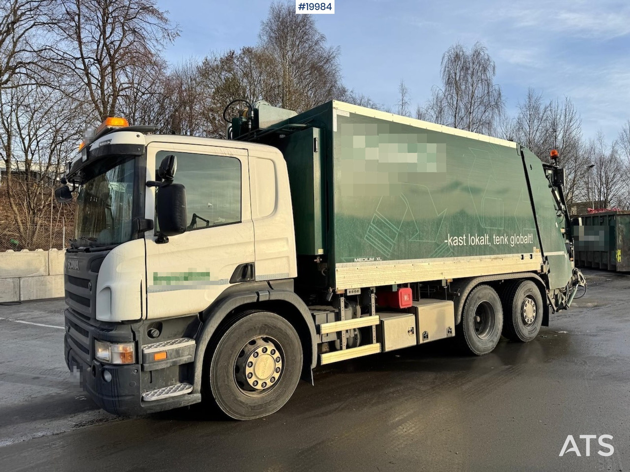 Scania P400 - شاحنة القمامة: صور 1 Scania P400 - شاحنة القمامة: صور 1