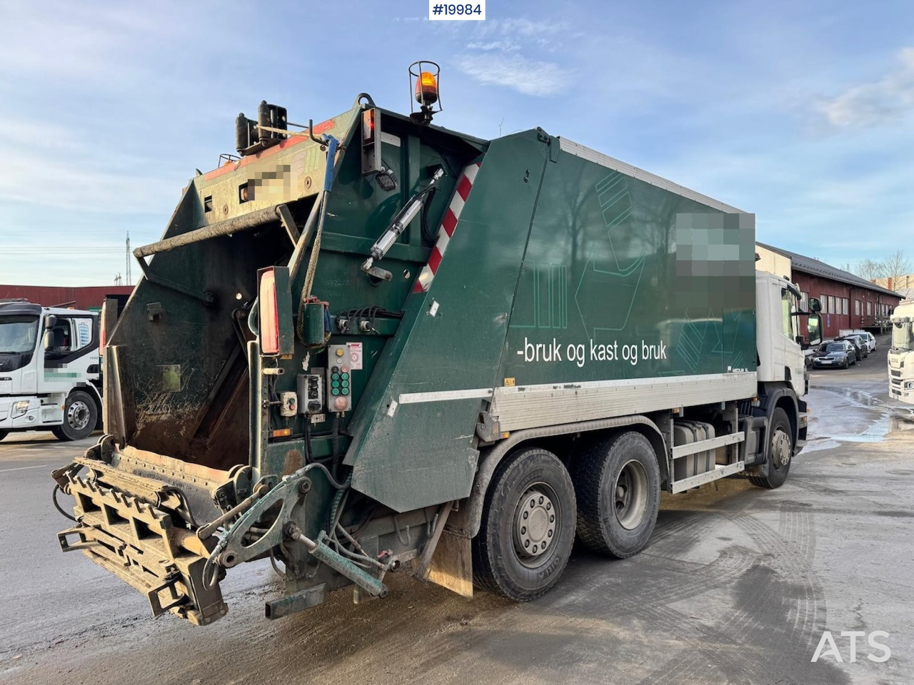 Scania P400 - شاحنة القمامة: صور 5 Scania P400 - شاحنة القمامة: صور 5