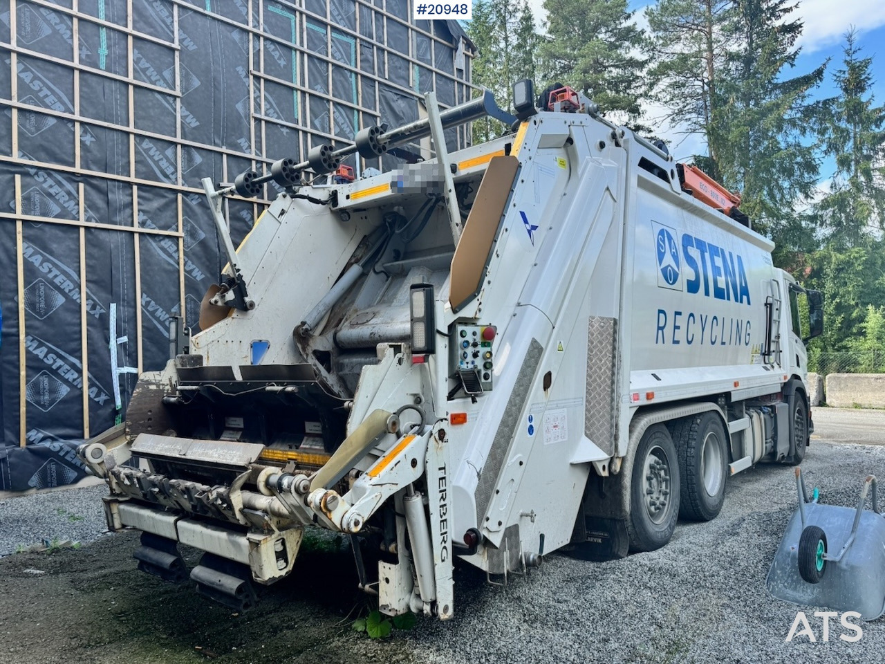 Scania P410 - شاحنة القمامة: صور 4 Scania P410 - شاحنة القمامة: صور 4