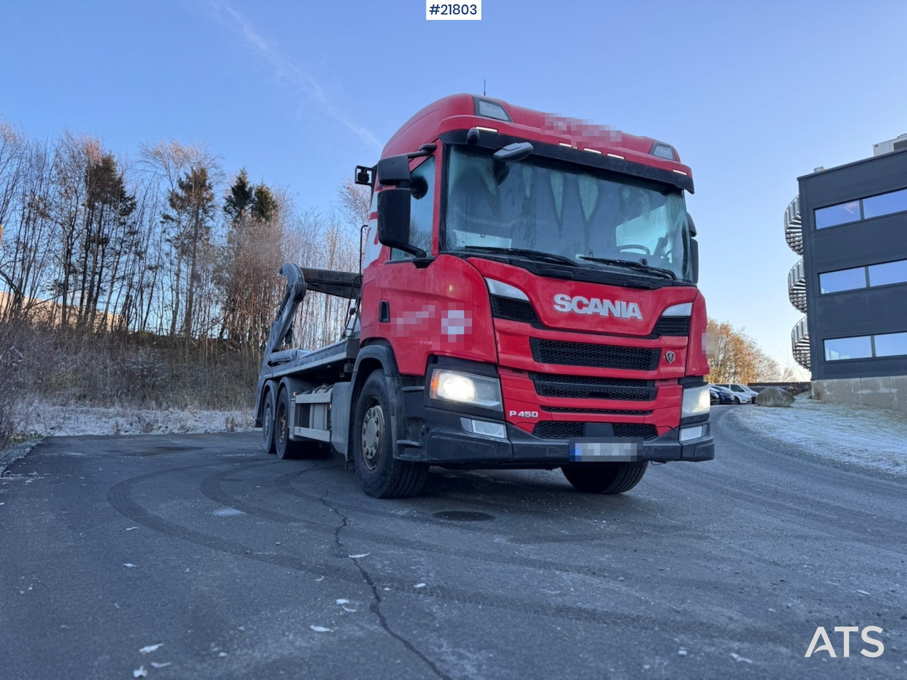 Scania P450 6x2 liftdumper med kun 282 000 km - شاحنات قابلة للفك شاحنة: صور 4 Scania P450 6x2 liftdumper med kun 282 000 km - شاحنات قابلة للفك شاحنة: صور 4