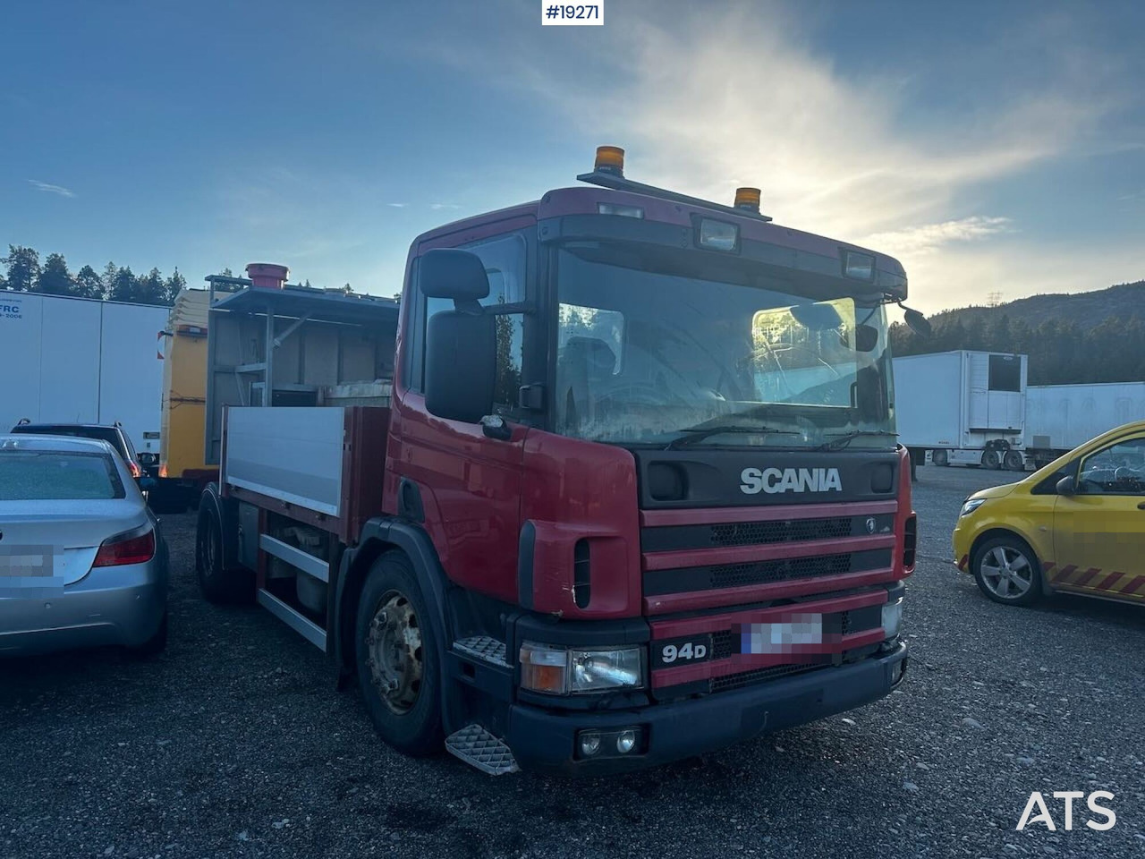 Scania P94 bufferbil m/ Euroskilt pute. Lav km - سيارة بلدية, شاحنة: صور 1 Scania P94 bufferbil m/ Euroskilt pute. Lav km - سيارة بلدية, شاحنة: صور 1