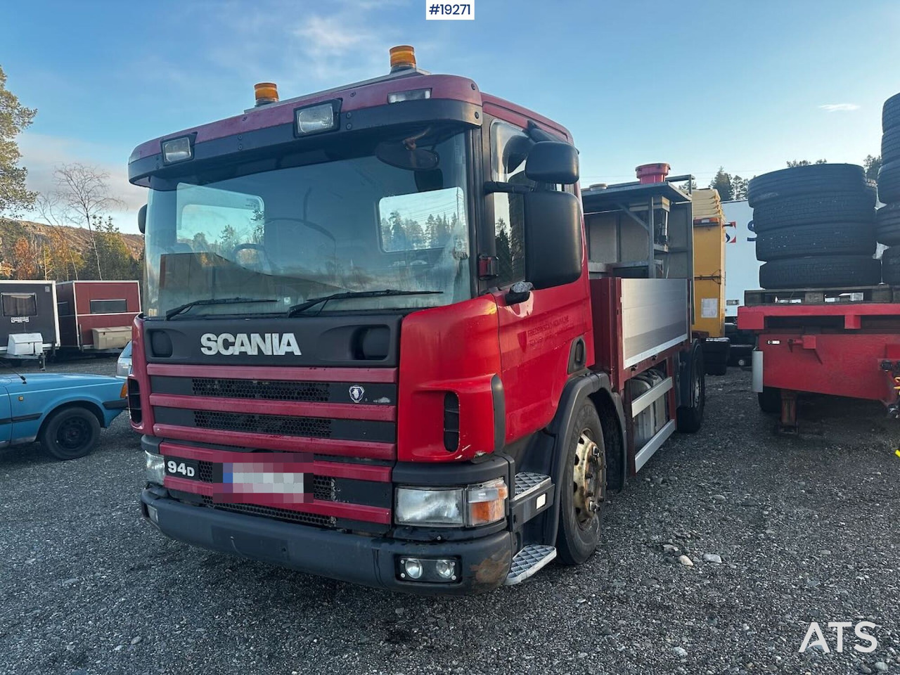Scania P94 bufferbil m/ Euroskilt pute. Lav km - سيارة بلدية, شاحنة: صور 3 Scania P94 bufferbil m/ Euroskilt pute. Lav km - سيارة بلدية, شاحنة: صور 3