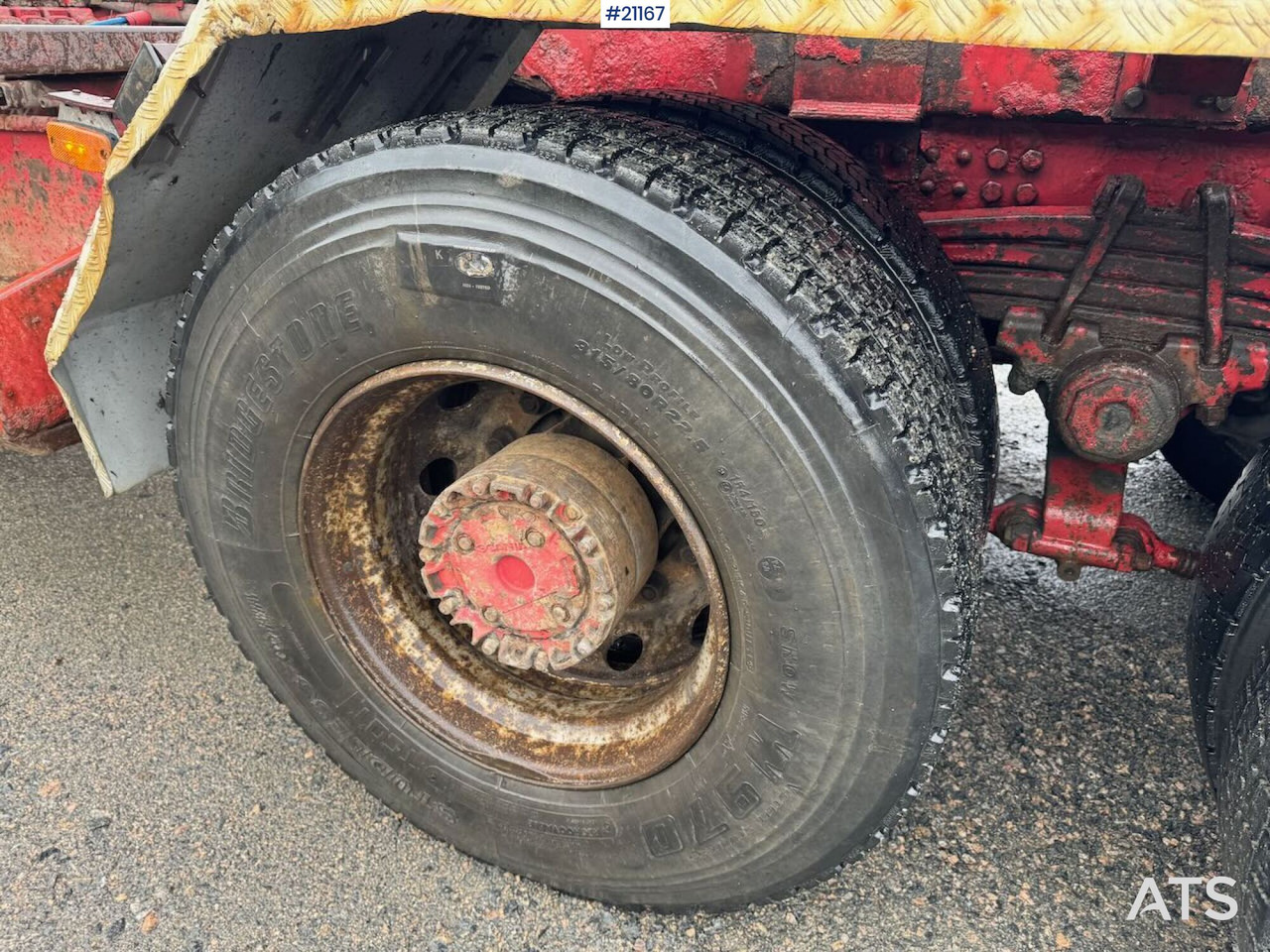 شاحنة ذات الخطاف Scania R164: صور 15