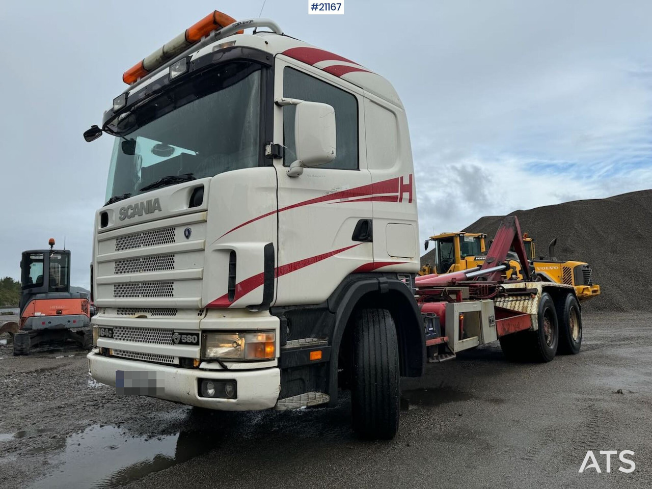 شاحنة ذات الخطاف Scania R164: صور 11