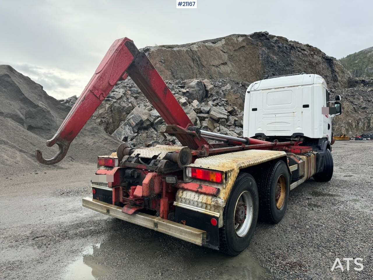 شاحنة ذات الخطاف Scania R164: صور 6