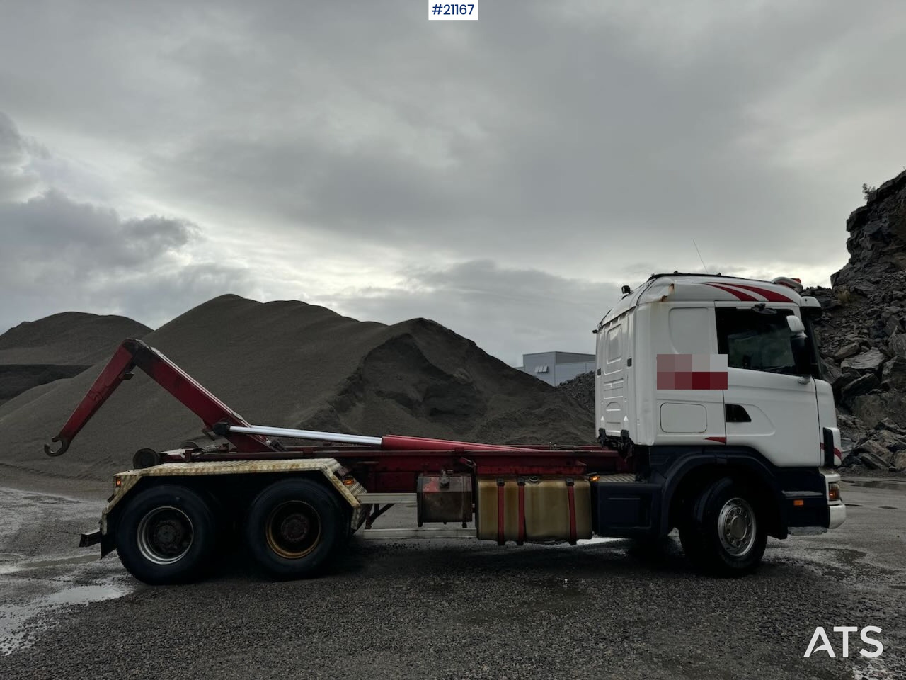 شاحنة ذات الخطاف Scania R164: صور 7