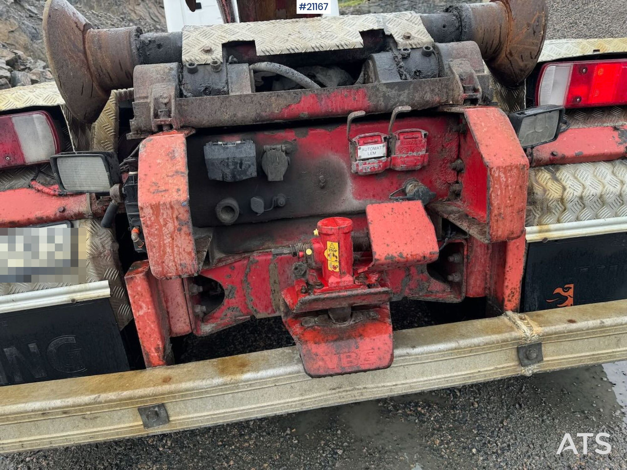 شاحنة ذات الخطاف Scania R164: صور 24