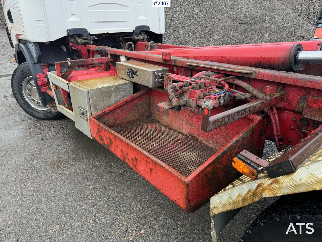 شاحنة ذات الخطاف Scania R164: صور 18