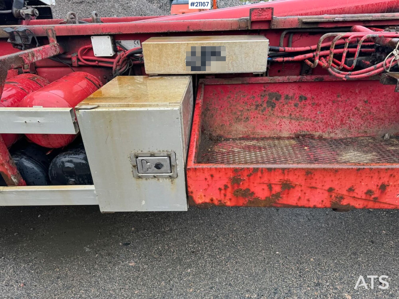 شاحنة ذات الخطاف Scania R164: صور 21