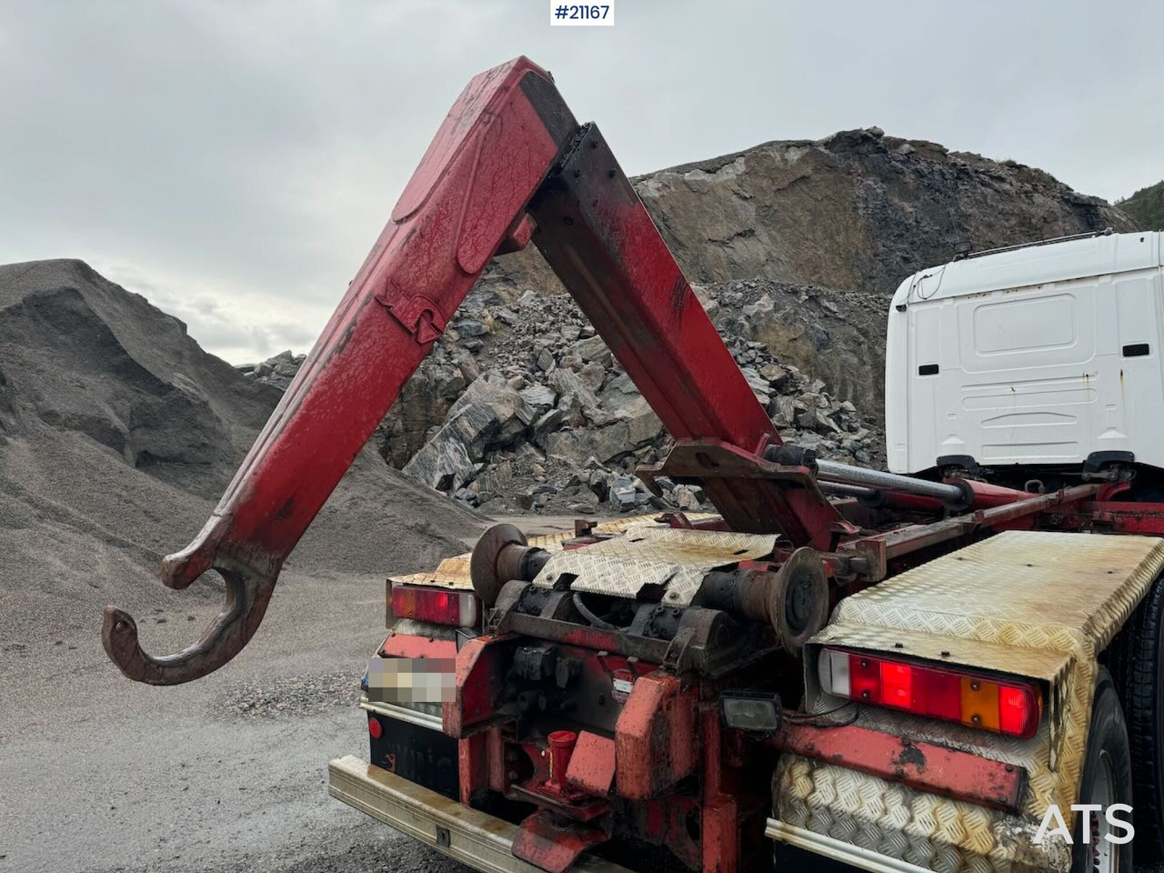 شاحنة ذات الخطاف Scania R164: صور 25