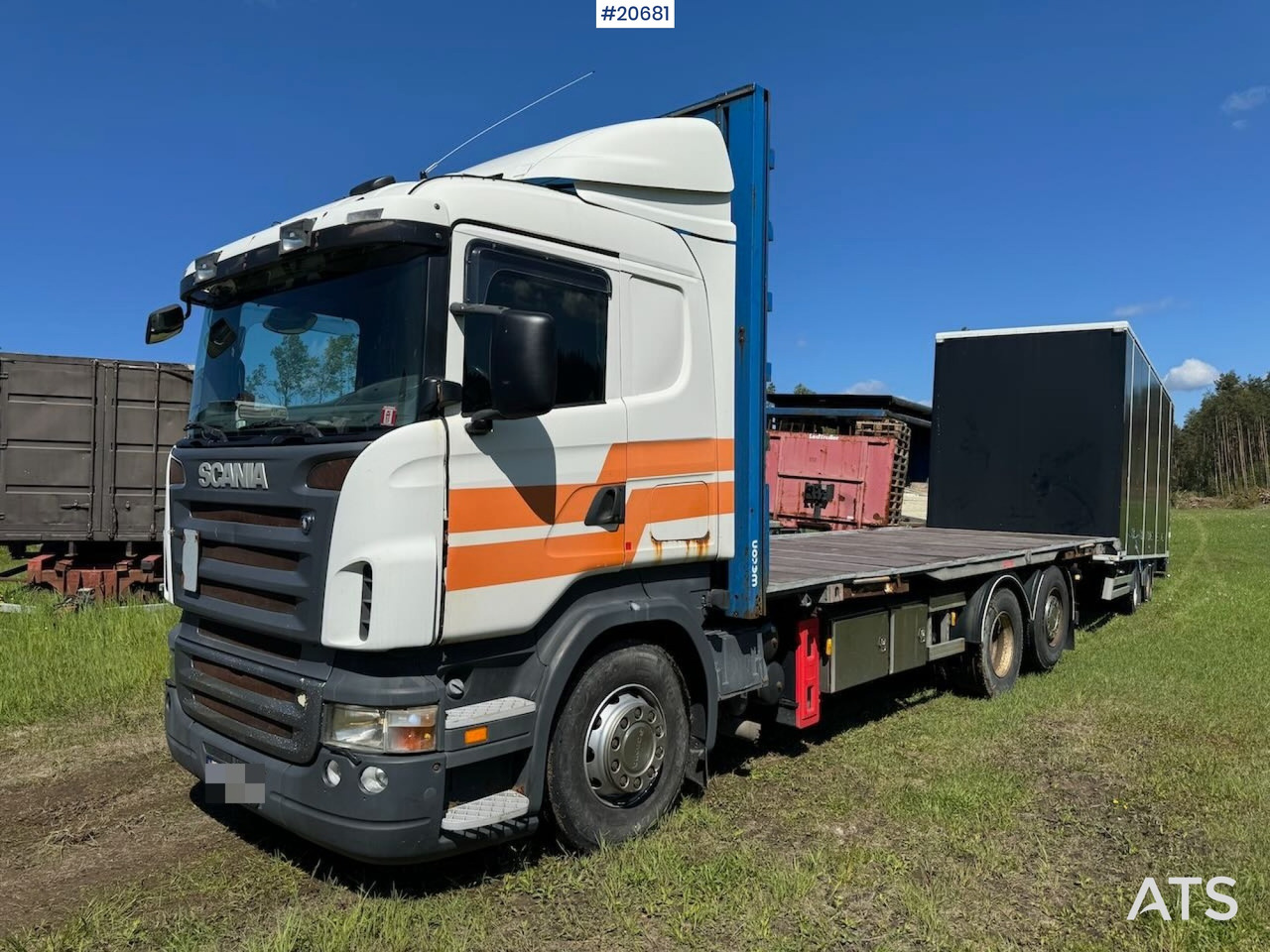 Scania R420 - شاحنات الحاويات/ جسم علوي قابل للتغيير شاحنة: صور 1 Scania R420 - شاحنات الحاويات/ جسم علوي قابل للتغيير شاحنة: صور 1