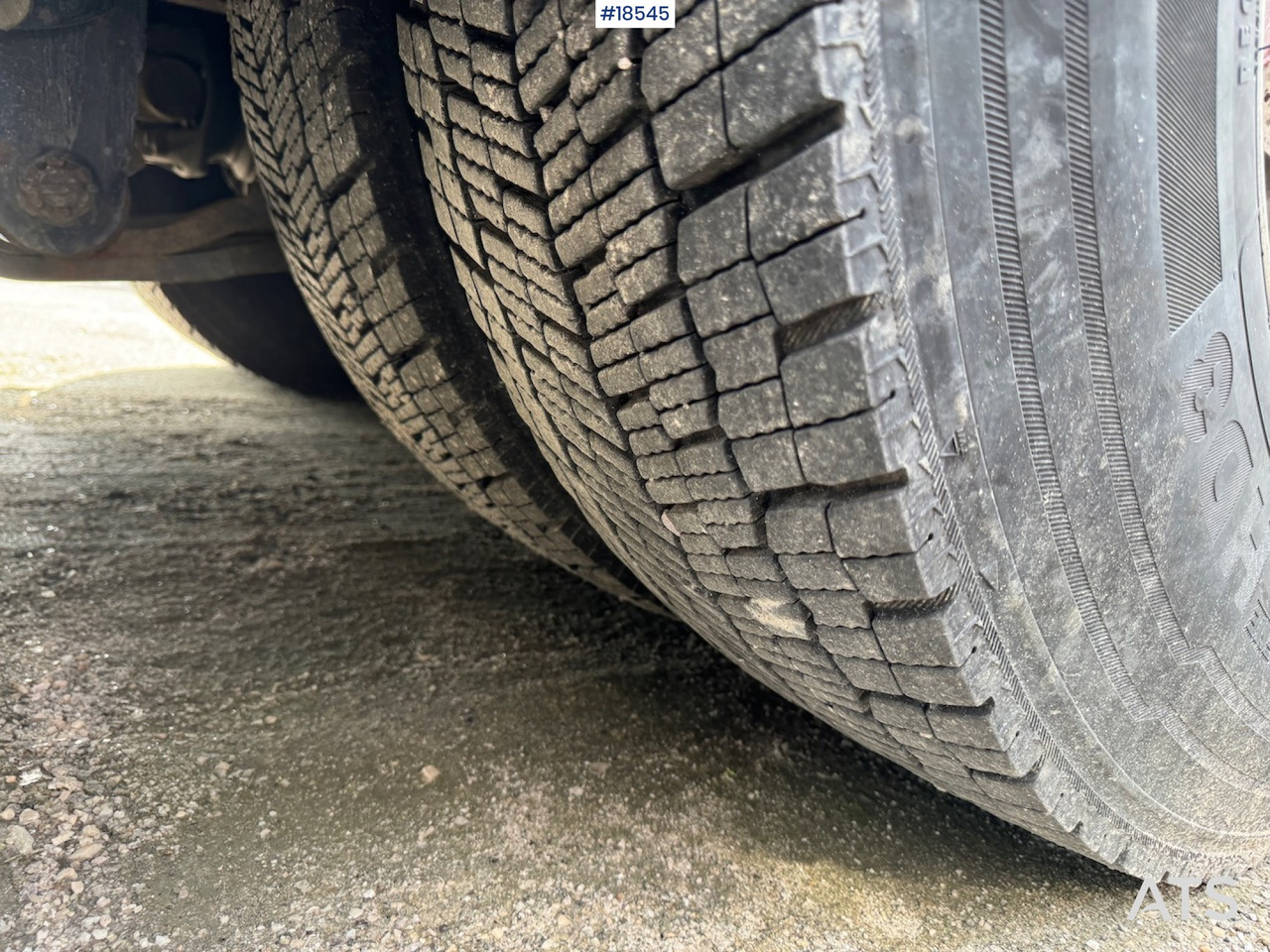 شاحنات مسطحة, شاحنة كرين Scania R500: صور 12