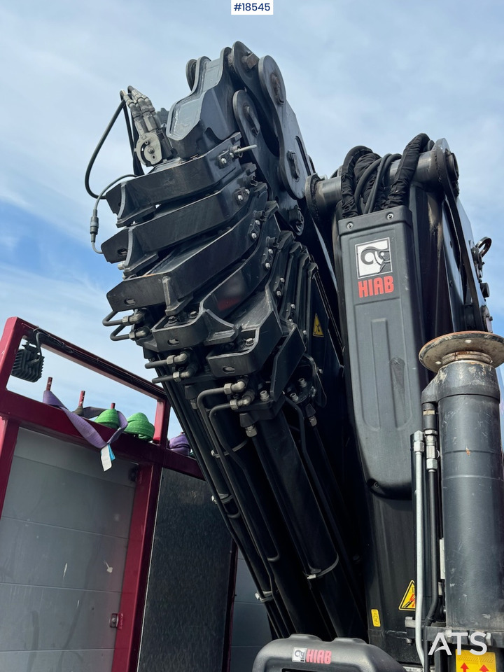 شاحنات مسطحة, شاحنة كرين Scania R500: صور 26