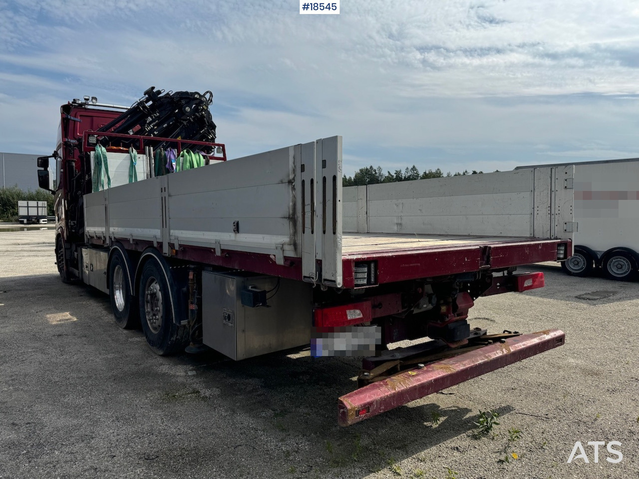 Scania R500 - شاحنات مسطحة, شاحنة كرين: صور 5 Scania R500 - شاحنات مسطحة, شاحنة كرين: صور 5