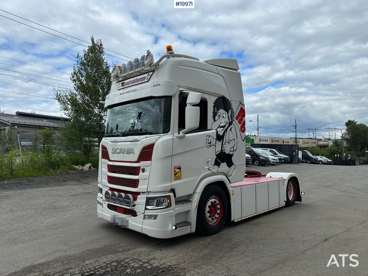 شاحنة جرار Scania R540: صور 6