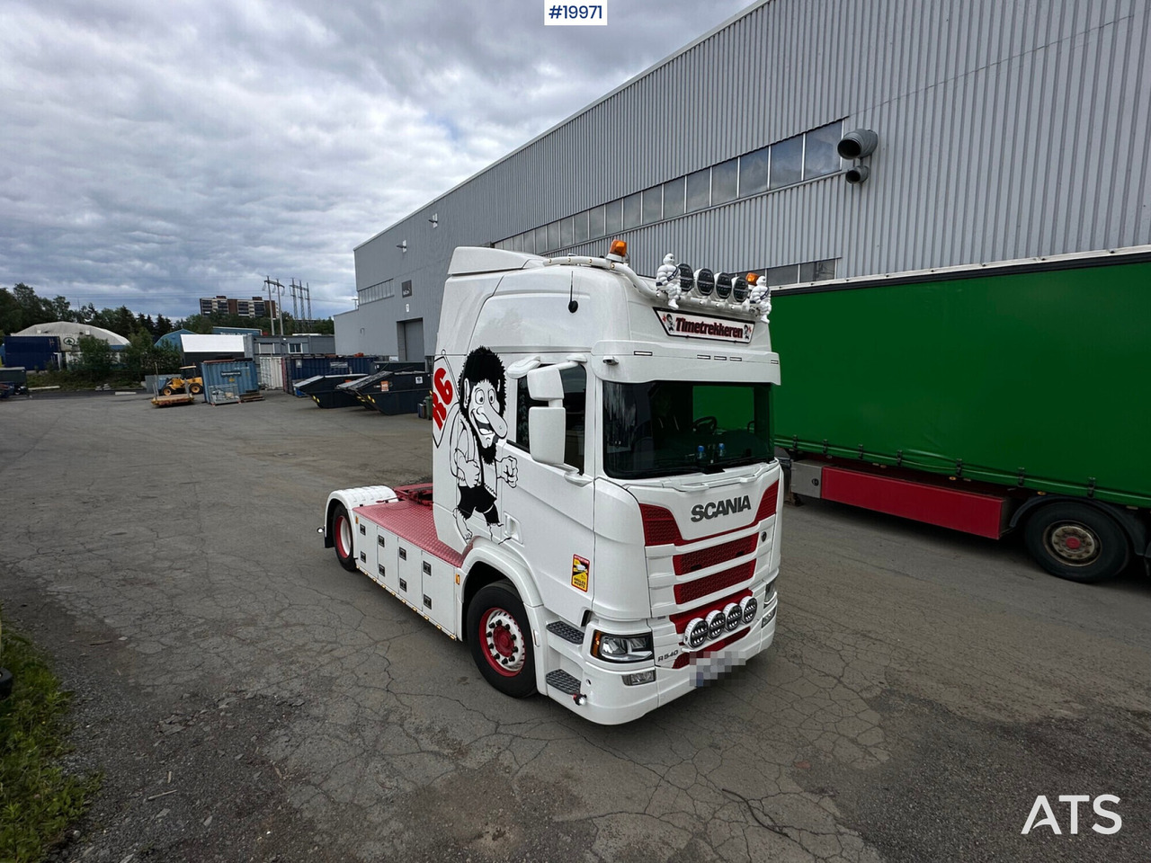 شاحنة جرار Scania R540: صور 26