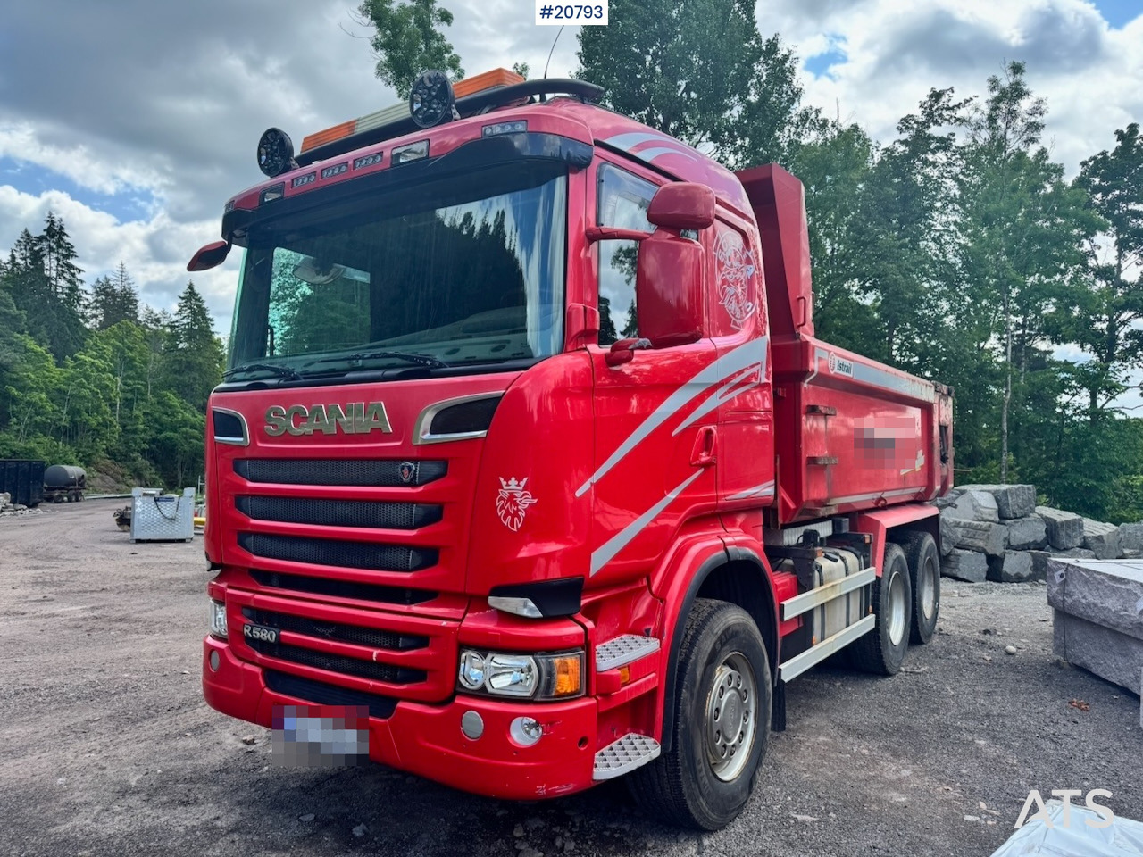 Scania R580 - قلابات: صور 1 Scania R580 - قلابات: صور 1