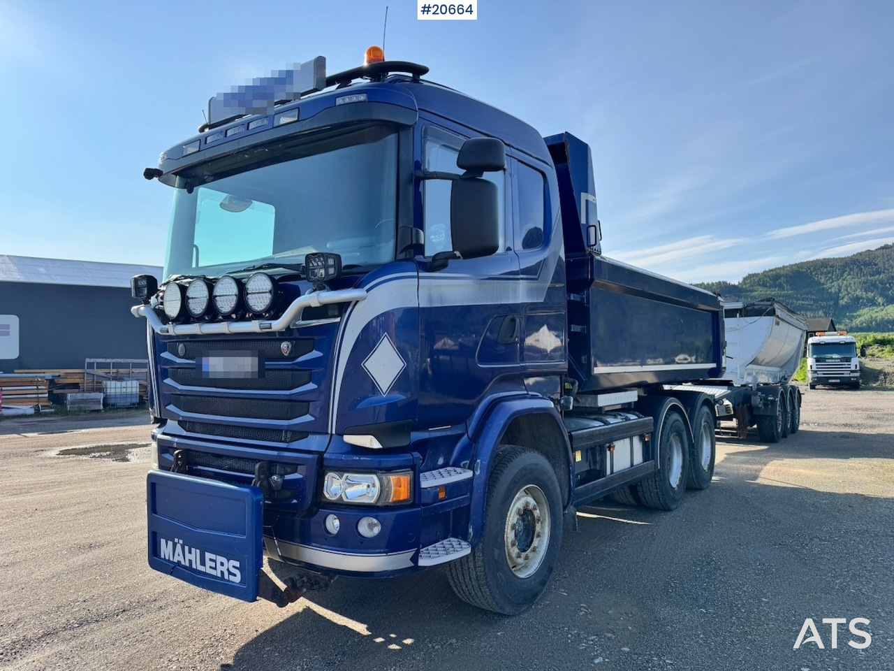 Scania R580 - آلة أسفلت: صور 3 Scania R580 - آلة أسفلت: صور 3