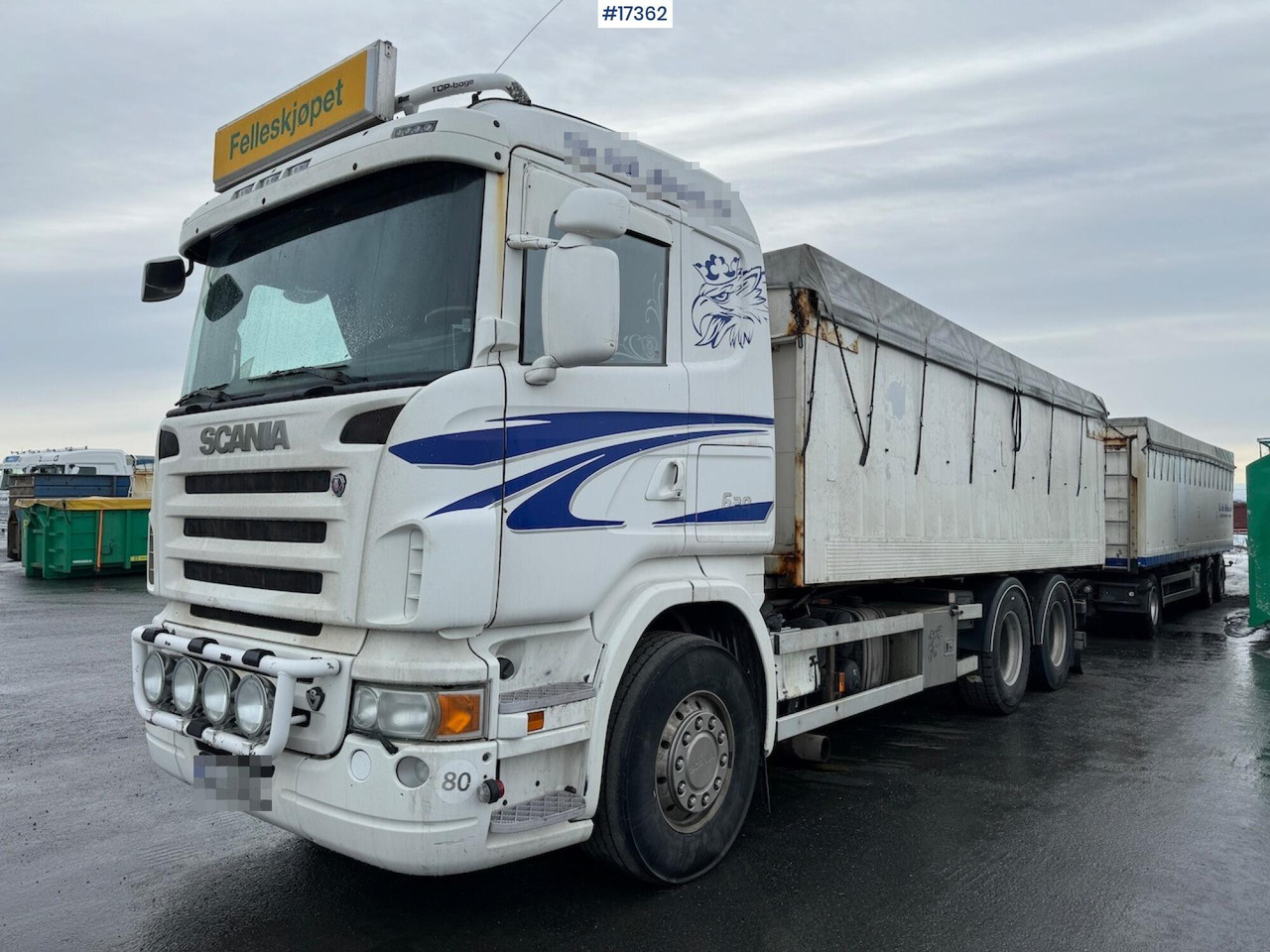 Scania R620 - بصندوق مغلق شاحنة: صور 1 Scania R620 - بصندوق مغلق شاحنة: صور 1