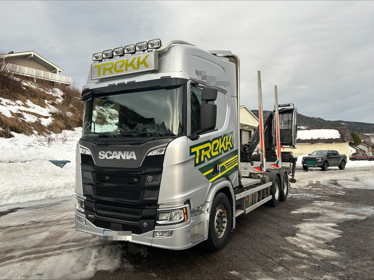 Scania R650 - شاحنة قطع الأشجار: صور 2 Scania R650 - شاحنة قطع الأشجار: صور 2