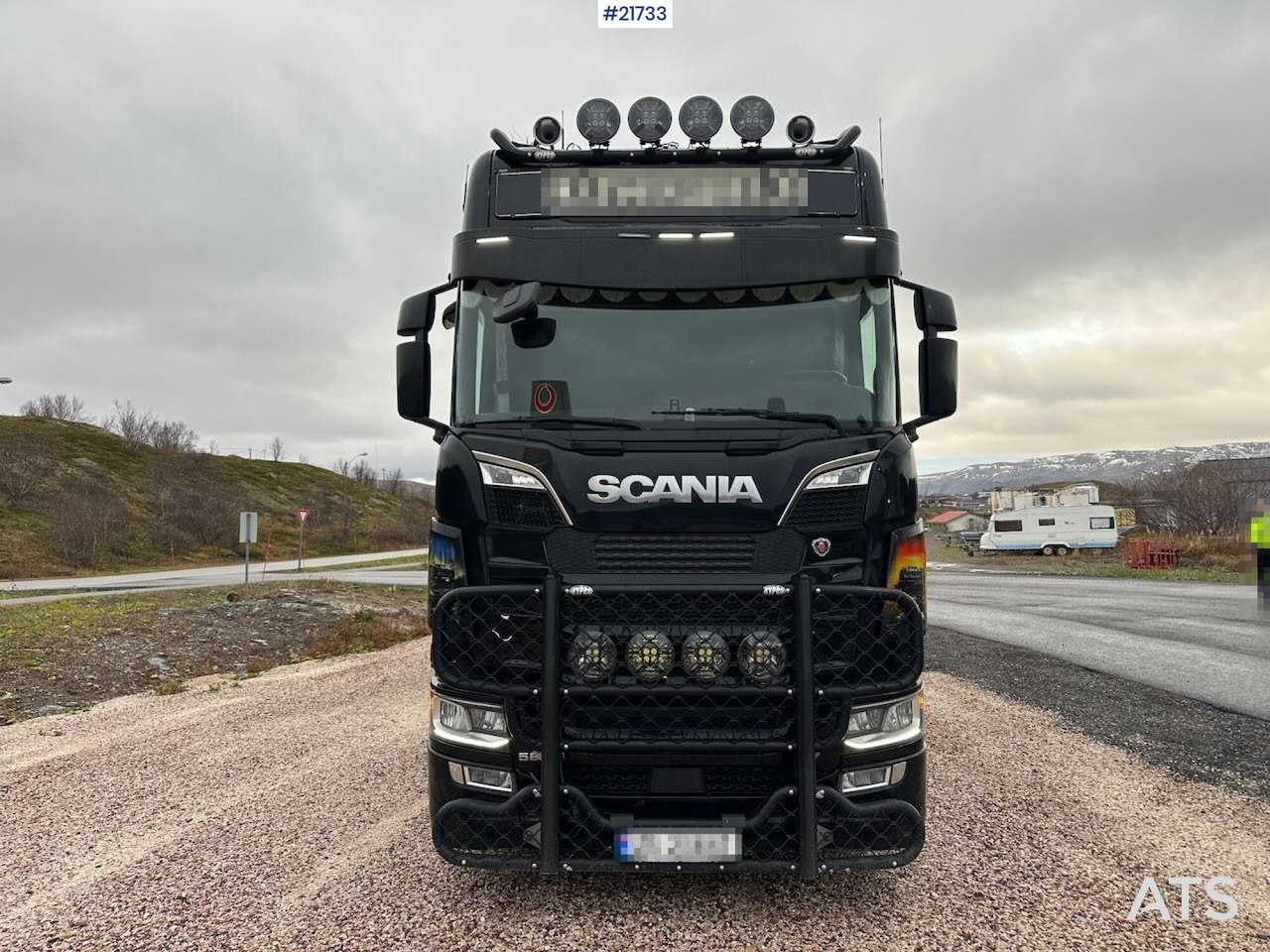 Scania S580 6x4 skapbil m/ kjøl, frys og varme og 2 sett dekk. SE VIDEO - بصندوق مغلق شاحنة: صور 3 Scania S580 6x4 skapbil m/ kjøl, frys og varme og 2 sett dekk. SE VIDEO - بصندوق مغلق شاحنة: صور 3
