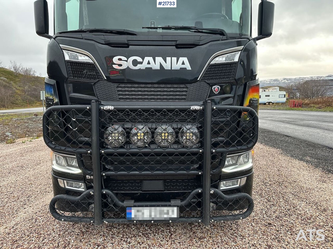 Scania S580 6x4 skapbil m/ kjøl, frys og varme og 2 sett dekk. SE VIDEO - بصندوق مغلق شاحنة: صور 4 Scania S580 6x4 skapbil m/ kjøl, frys og varme og 2 sett dekk. SE VIDEO - بصندوق مغلق شاحنة: صور 4