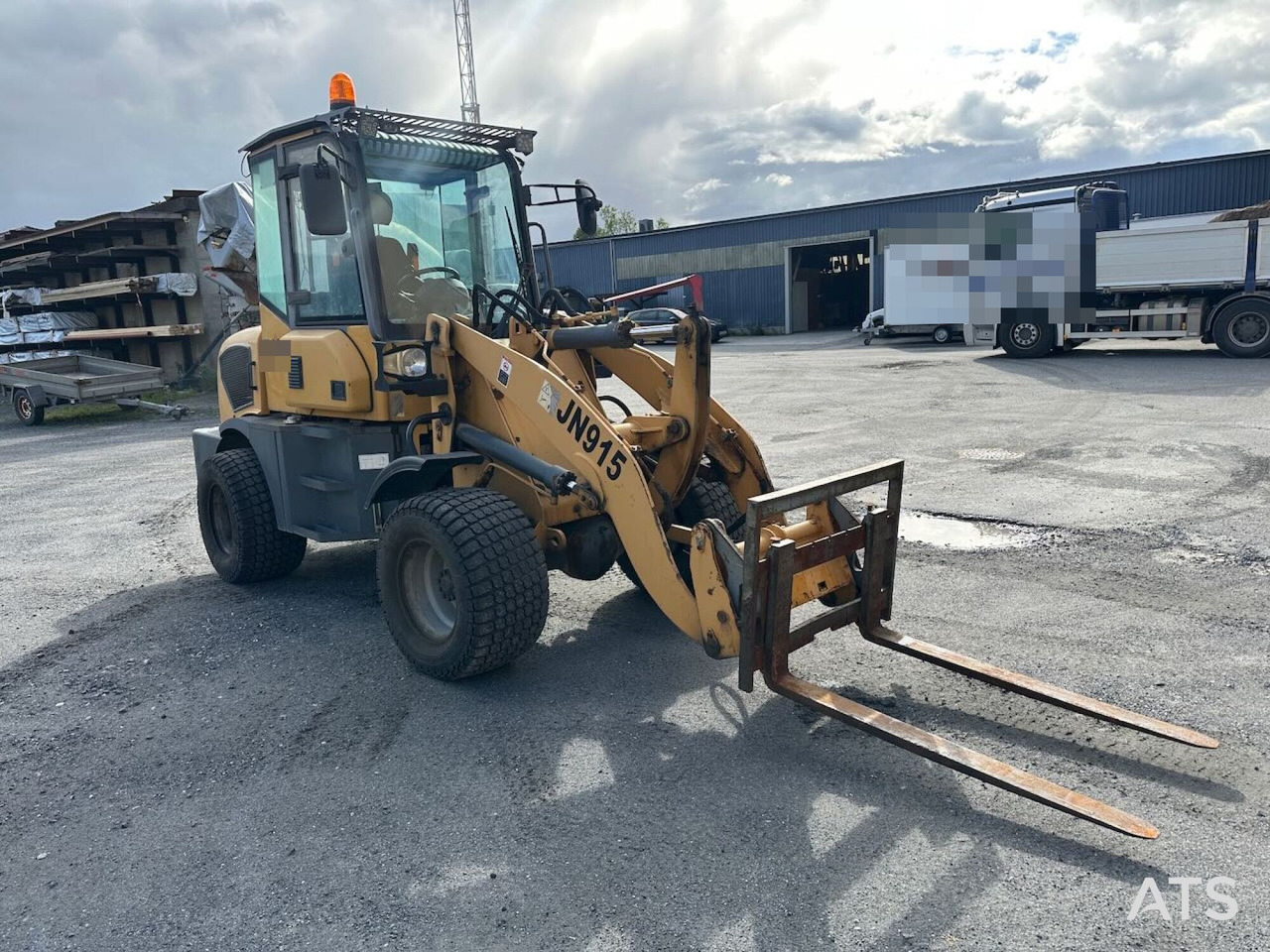 Sino JN 915 hjullaster m/ skuffe og pallegafler. Sertifisert! - اللودر بعجل: صور 4 Sino JN 915 hjullaster m/ skuffe og pallegafler. Sertifisert! - اللودر بعجل: صور 4