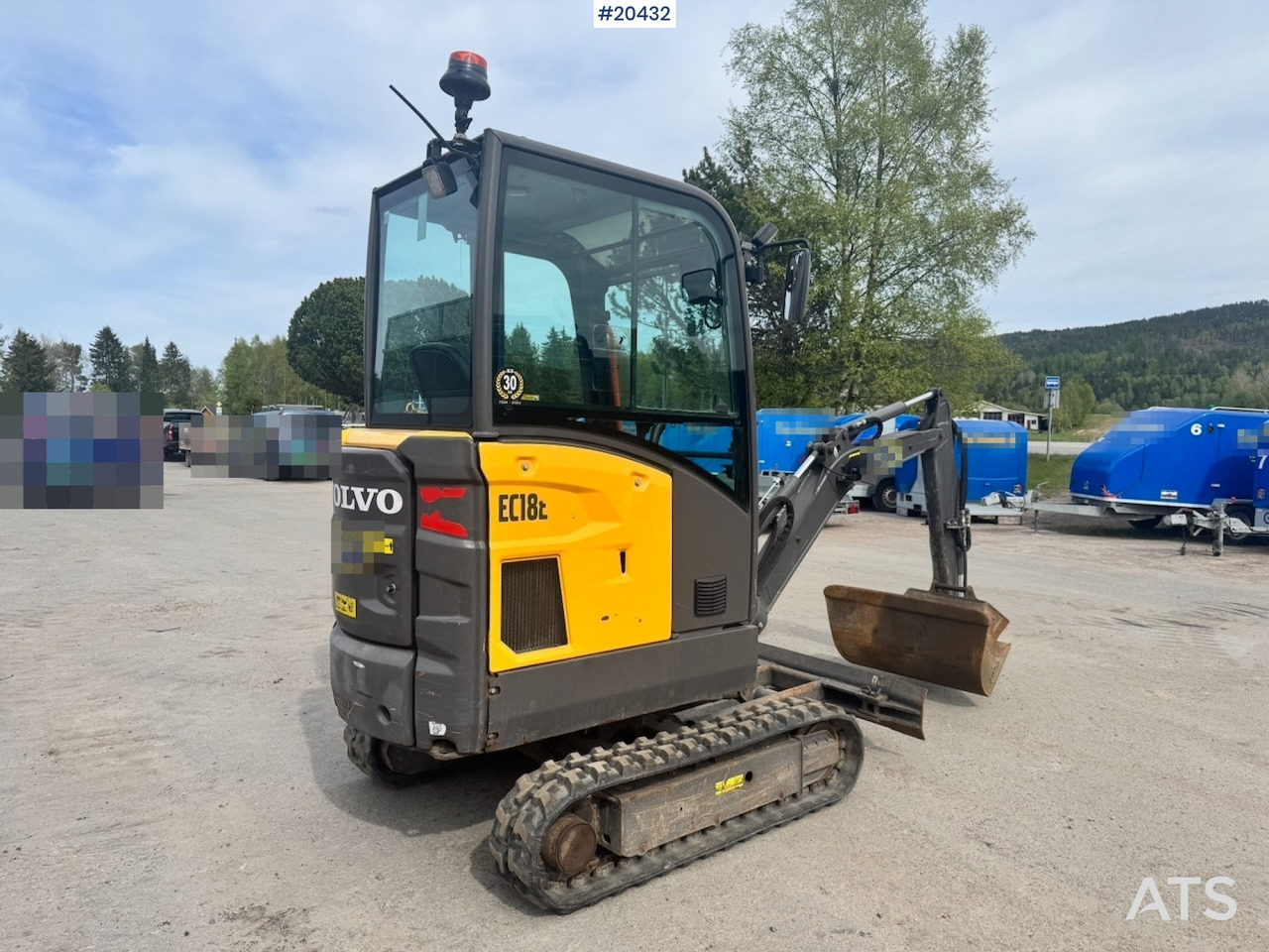Volvo EC18E - حفارة: صور 5 Volvo EC18E - حفارة: صور 5