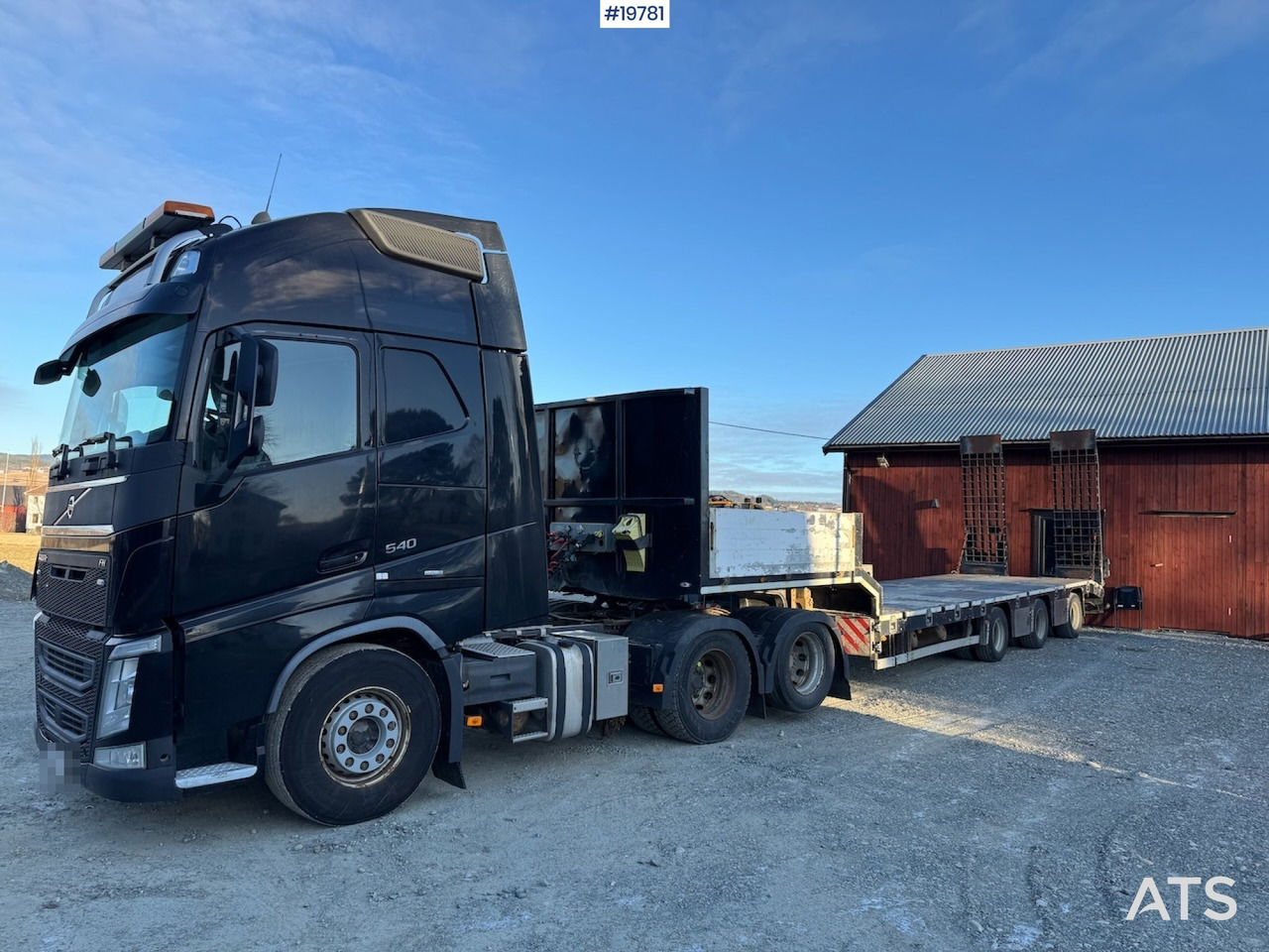Volvo FH540 6x2 m/ Tirkon LWB3D maskinsem - شاحنة جرار: صور 1 Volvo FH540 6x2 m/ Tirkon LWB3D maskinsem - شاحنة جرار: صور 1