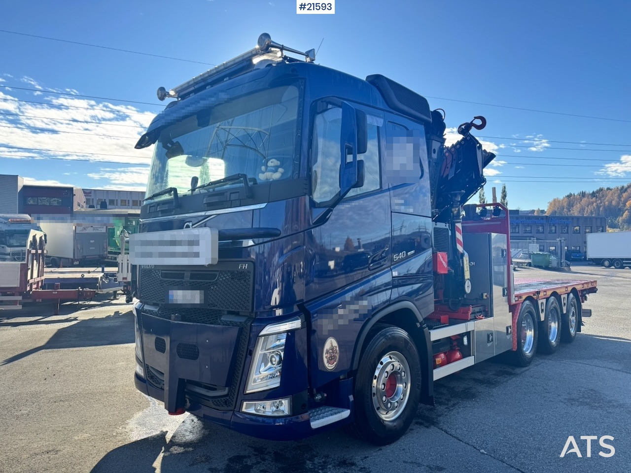 Volvo FH540 Kombibil m/ 54 t/m Fassi kran m/ Jibb og Vinsj - شاحنة كرين: صور 1 Volvo FH540 Kombibil m/ 54 t/m Fassi kran m/ Jibb og Vinsj - شاحنة كرين: صور 1