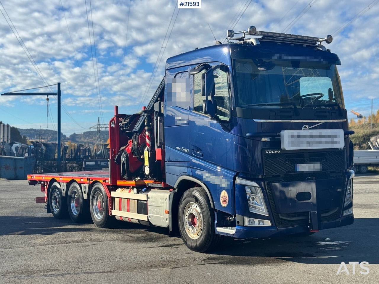 Volvo FH540 Kombibil - شاحنة كرين: صور 3 Volvo FH540 Kombibil - شاحنة كرين: صور 3