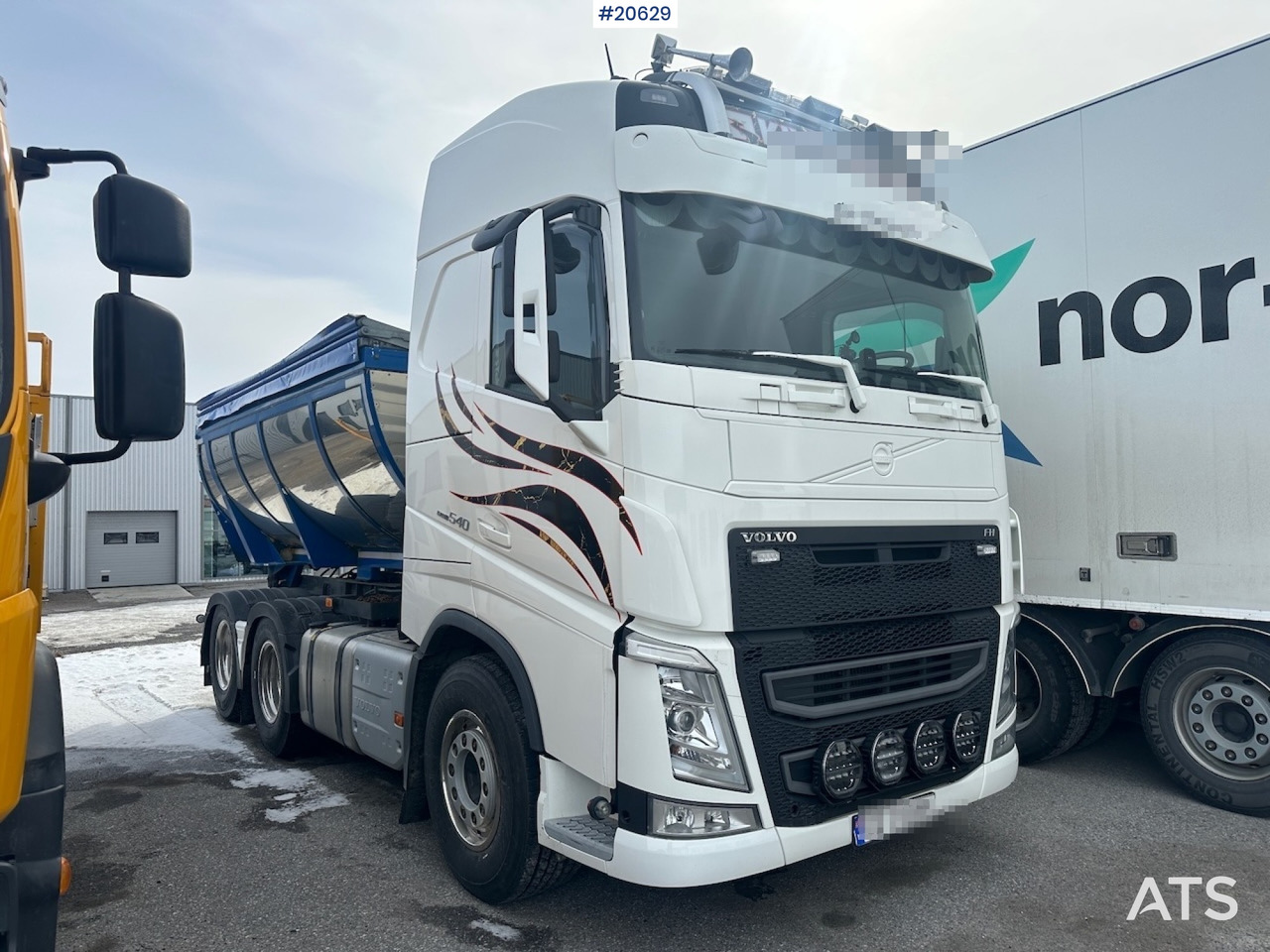 Volvo FH540 - قلابات: صور 2 Volvo FH540 - قلابات: صور 2