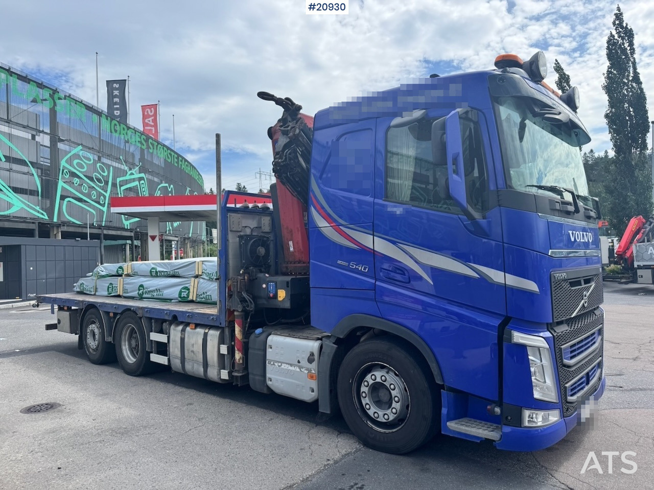Volvo FH540 - شاحنات مسطحة, شاحنة كرين: صور 2 Volvo FH540 - شاحنات مسطحة, شاحنة كرين: صور 2