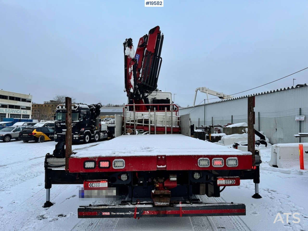 Volvo FH540 - شاحنة كرين, شاحنات مسطحة: صور 4 Volvo FH540 - شاحنة كرين, شاحنات مسطحة: صور 4