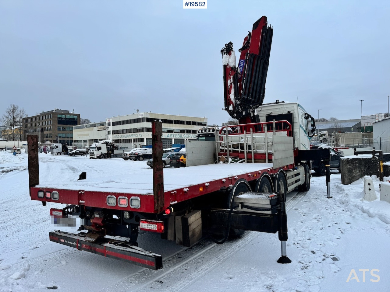 Volvo FH540 - شاحنة كرين, شاحنات مسطحة: صور 5 Volvo FH540 - شاحنة كرين, شاحنات مسطحة: صور 5