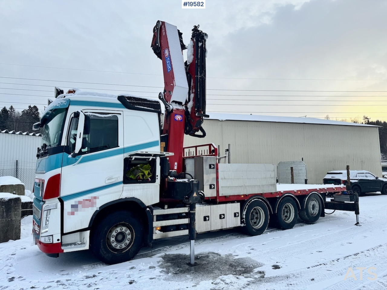 Volvo FH540 - شاحنة كرين, شاحنات مسطحة: صور 2 Volvo FH540 - شاحنة كرين, شاحنات مسطحة: صور 2