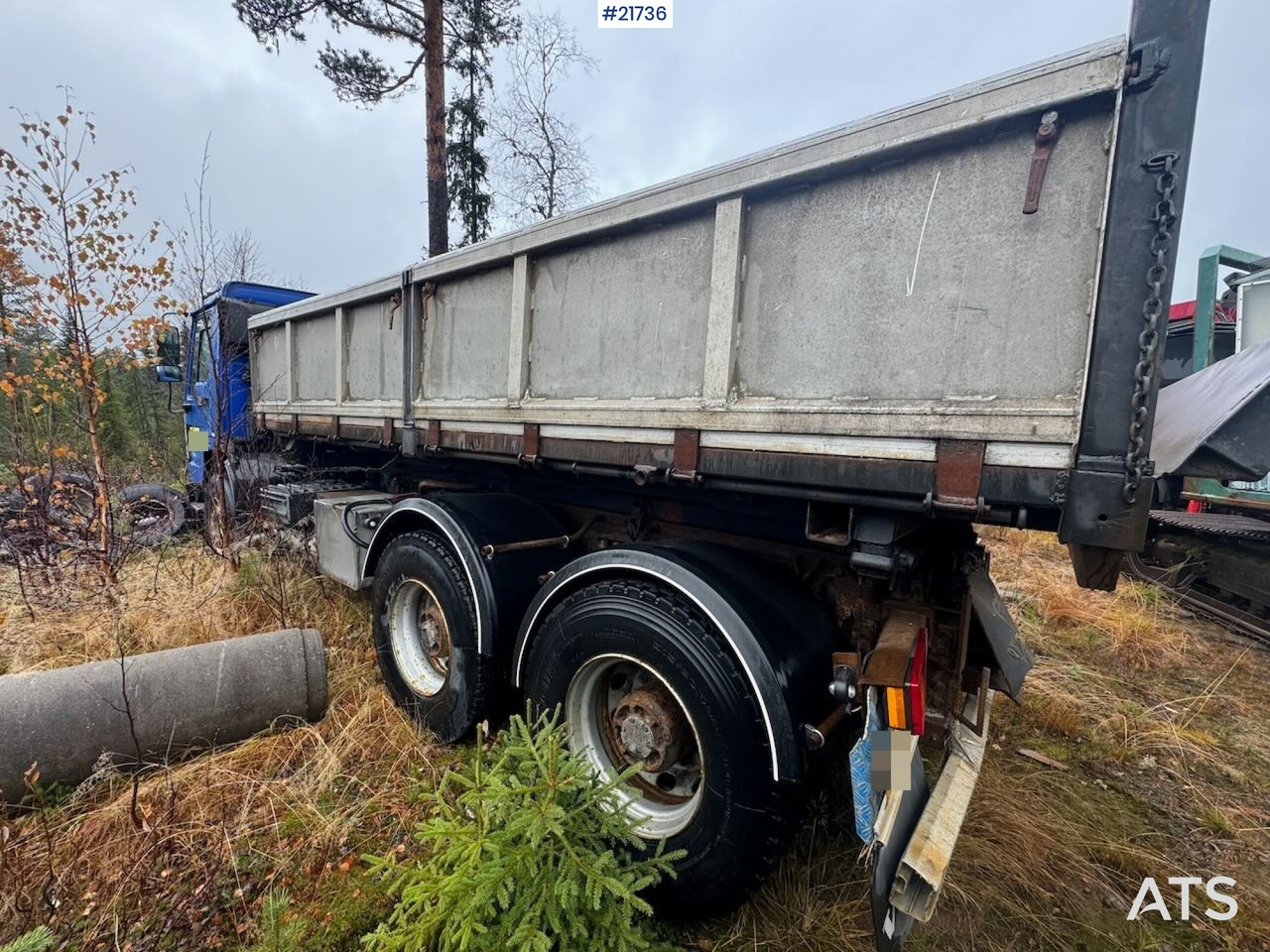 Volvo FL12 m/ 22 t/m Palfinger kran, tømmerflak, Dumperkasse og plan. - شاحنة كرين: صور 5 Volvo FL12 m/ 22 t/m Palfinger kran, tømmerflak, Dumperkasse og plan. - شاحنة كرين: صور 5