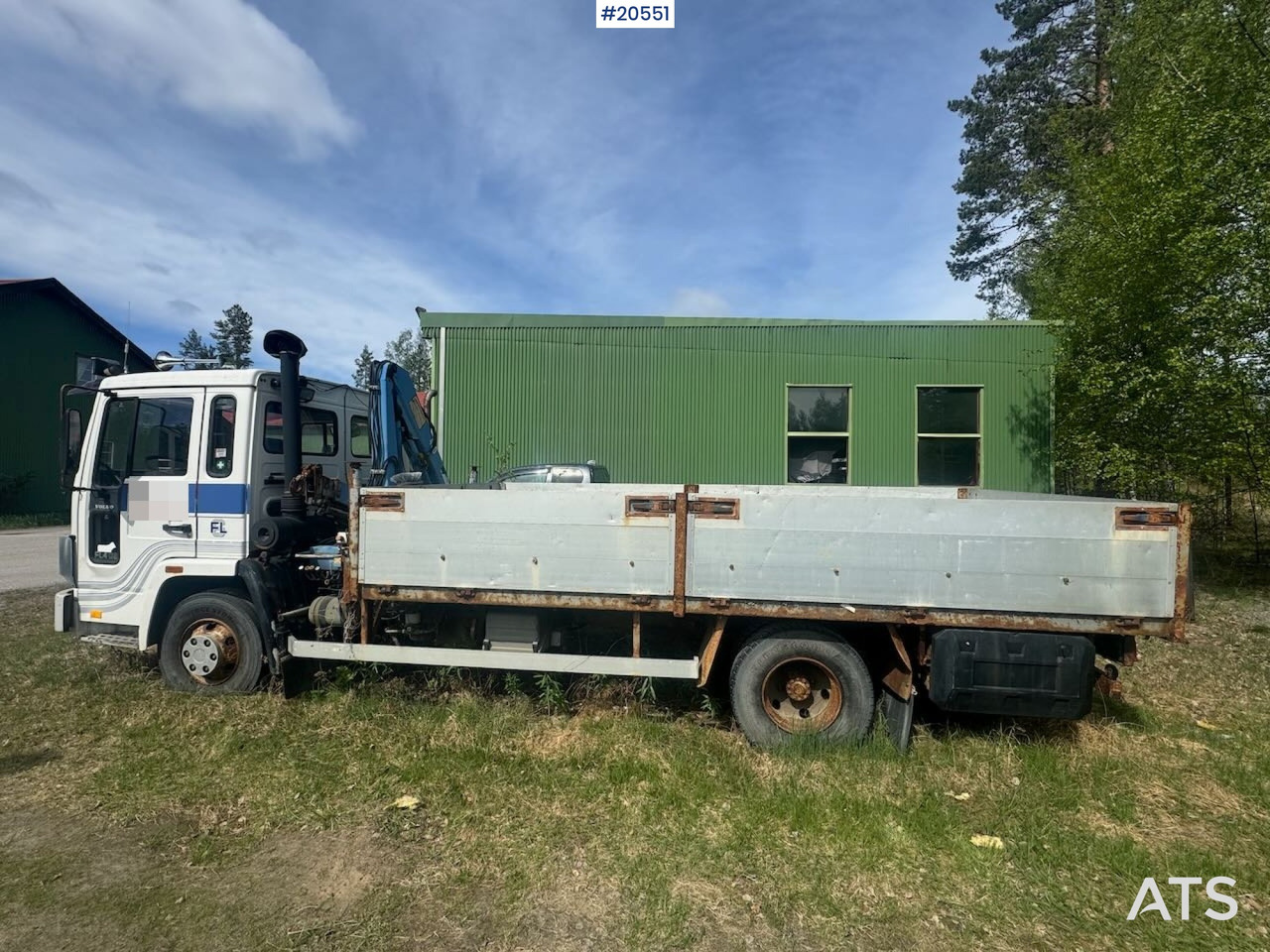 Volvo FL4 - شاحنات مسطحة, شاحنة كرين: صور 2 Volvo FL4 - شاحنات مسطحة, شاحنة كرين: صور 2