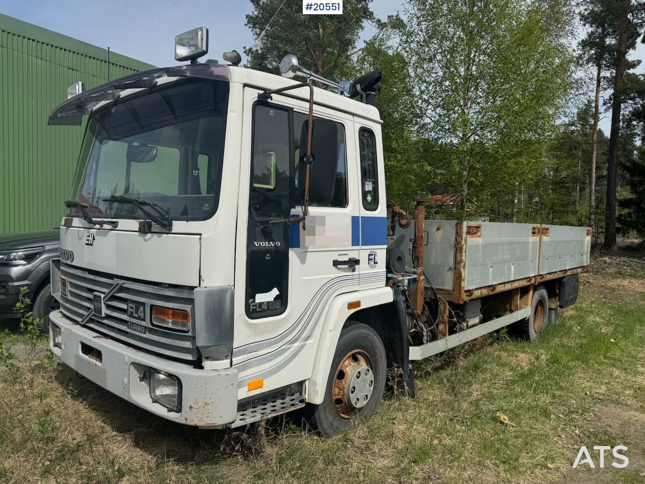 Volvo FL4 - شاحنات مسطحة, شاحنة كرين: صور 1 Volvo FL4 - شاحنات مسطحة, شاحنة كرين: صور 1